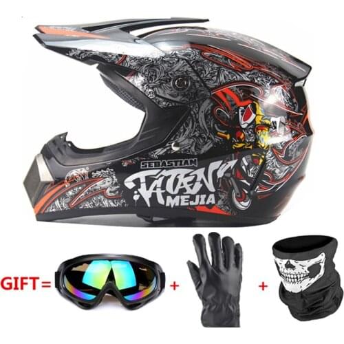 Motorcycle Helmet Casco Moto Motocross Helmet Motorcycle Full Face Helmet Mens Motorbike Racing Touring Off Road Capacete Moto