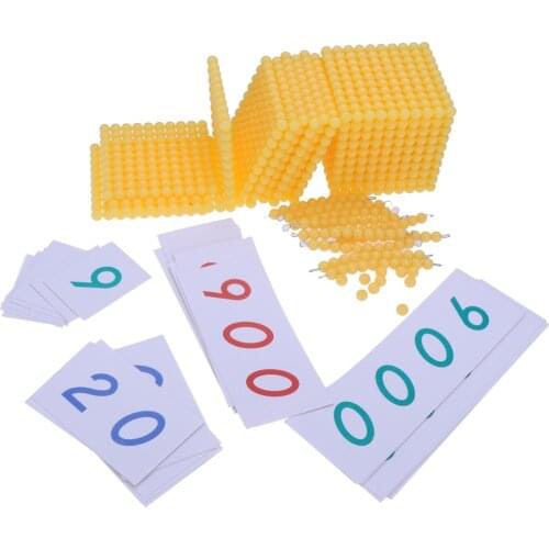 Kids Educational Toy Montessori Math Learning Bank Game Preschool Training