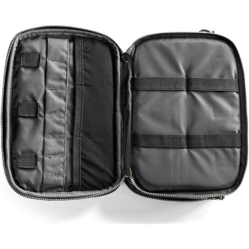 Headphone Music Player Storage Bag Portable Double-layer Large Capacity Carrying Case for Music Devices Protective Cover