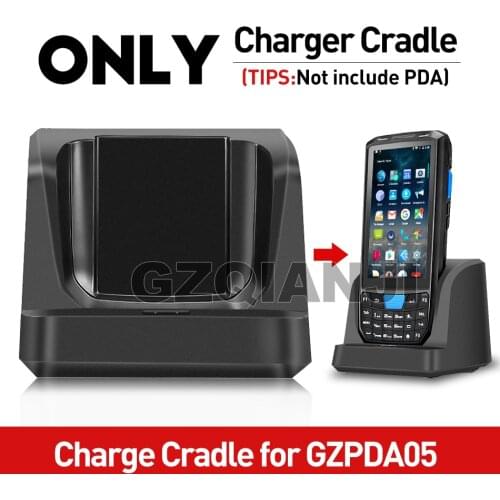 Only Charge Cradle for GZPDA05 PDA Barcode Scanner Handheld PDA Android 7.0 2G 16G With 4200mAh removable Battery