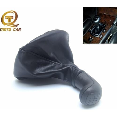 0002670010 A 000 267 00 10 Auto Manual 5 Gear Speed Car Gear Shift Knob Shifter Gaiter Boot Cover For Benz Vito W638 1996-1999