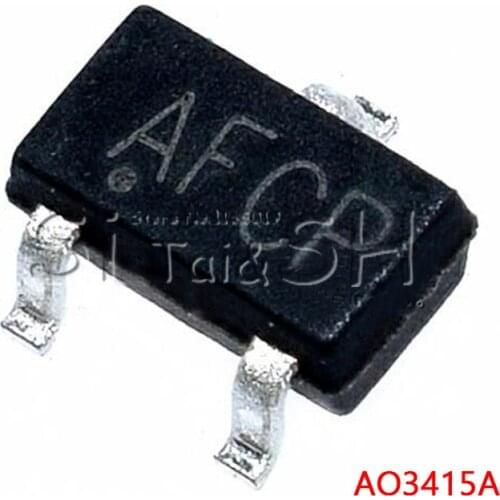 50pcs AO3415A SOT23 AO3415 SOT-23 20V P-Channel MOSFET