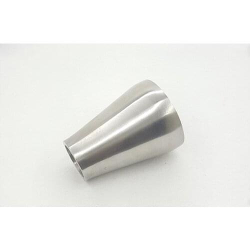 51mm 2" To to 19mm 3/4" OD Butt Welding Reducer SUS 304 Stainless Steel Sanitary Pipe Fitting Homebrew Beer Wine