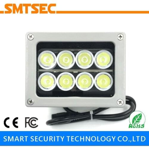 8PCS Infrared LED 40M Distance IR Illuminator Infrared 15-90 Degrees Optional Light Lamp For CCTV Camera System