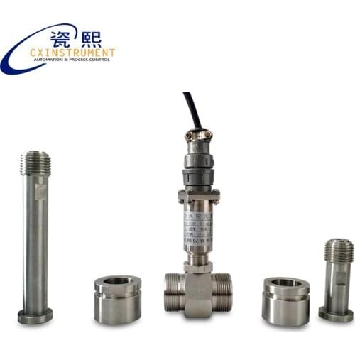 Analog flowmeter DN4 diameter 0.04-0.25m3/h flow range and pulse output Liquid turbine flowmeter