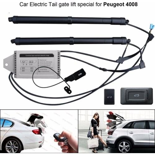 Car Smart Electric Tail Gate Lift Easily For You To Control Trunk for Peugeot 4008 With electric suction function