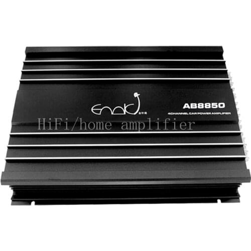Bluetooth 5.0 Car audio amplifier, 4-channel high power, can push the door speaker and subwoofer, lossless transmission