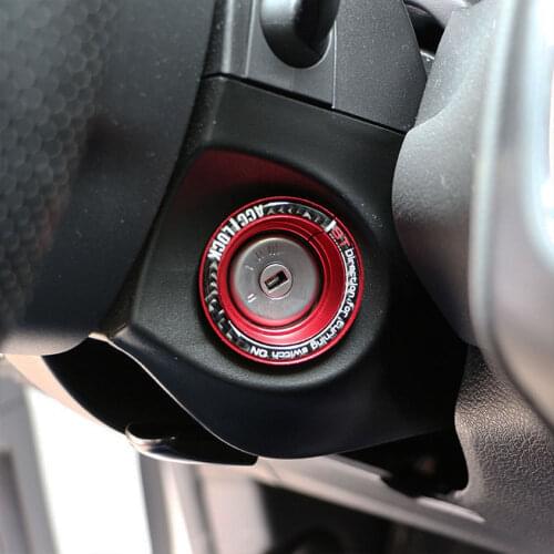 Carmilla Car Ignition Key Switch Ring Cover Hole Circle Carbon Fiber Stickers for Ford Focus 2 3 4 MK2 MK3 MK4 Everest Raider