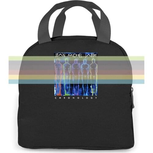 E1SYNDICATE JEAN MICHEL JARRE TANGERINE DREAM KRAFTWERK TECHNICS 3953 Design women men Portable insulated lunch bag adult
