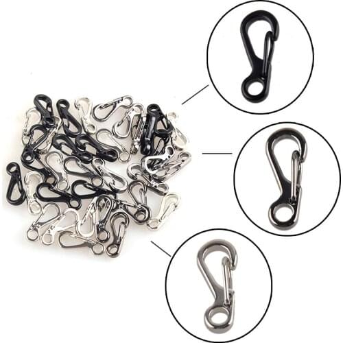 Bicycle Repair Tool Mini SF Spring Clasps Climbing Carabiners EDC Keychain Camping Bottle Hook Backpack Climbing Clasps