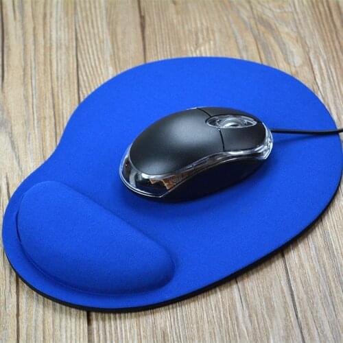 Solid Color Mouse Pad EVA Wristband Comfortable Mice Mat For Game Computer PC Laptop Valentines Day Gift 1PCS