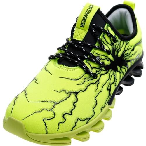 Blades Soles Lightning Glue Surface Men Unisex Casual Shoes 36-45 with 6 Colors Elasticity Control Non-slip Unisex Sneakers