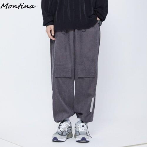 Hip Hop Men Pants Streetwear Joggers Street Fashion Mens Joggers Pants Hiphop Cargo Pants Men Tactical Pants Korean Fashion Men