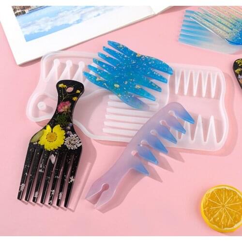 Comb Silicone Mold for Resin UV Epoxy DIY Handmade Carft 2021 New