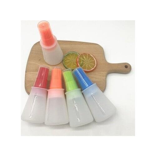 Barbecue Silicone Oil Brush Barbecue Tools Pastry Biscuits Kitchen Chef Brush with Handle Baking Tools Kitchen Accessories