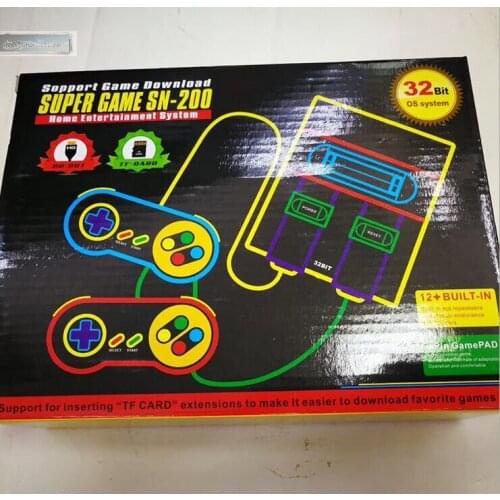 HDMI HD Out Super Classic Game Console With SuperGames and SEGA games 32Bit Support Add Games Save Game Progress