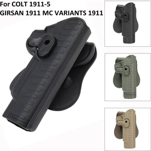 Tactical Gun Holster for COLT1911-5 GIRSAN 1911 MC VARIANTS 1911. Hunting Pistol Case Right Hand