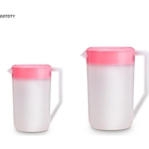 Heat-Resistant Thickened Home Water Pitcher Ice Guard Tea Pot Kettle Jug Durable Bar Curling Cold Beverages Juice Pot Kitchen