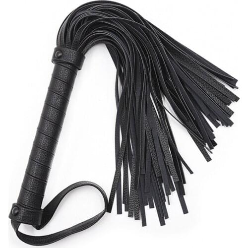 Slave SM Whip Adult Games Sex Toys for Woman Cockring Flogger Paddle Bdsm Sex Spanking Bondage Restraints Whips 54cm