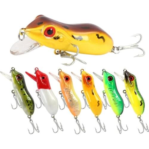Gorgons Topwater Floating Fishing bait Artificial Hard Frog Lures Crankbait Wobblers for Sneakhead Fishing Tackle