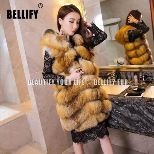 Hot sale Stylish american Newyork Stle Natural red fox fur hooded vests ,genuine red fox fur gilets wholesale