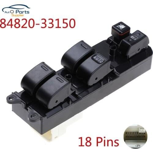New 84820-33150 RHD Right Driver Side Power Master Window Switch For Toyota Camry 2001-2006 ACV30L MCV30L 8482033150