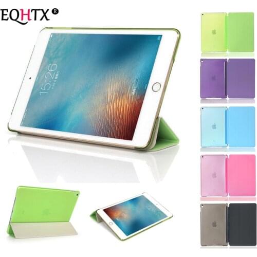 Case For 2017 2018 New ipad 9.7 - 6th For Air 1 Sleep wake-up magnet- EQHTX Smart Case Ultra Slim Original 1: 1 Tablet Leather