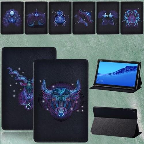 Cover for Huawei MediaPad M5 Lite 10.1"/MediaPad M5 10.8" Tablet High Quality Stand Case Durable Case + Stylus