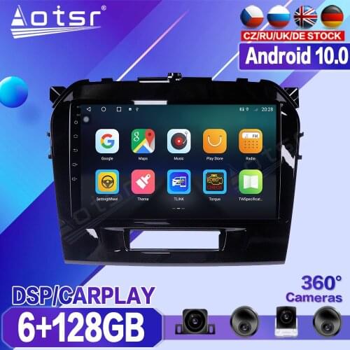For Suzuki Vitara 4 2014 2015 - 2018 Car DVD Multimedia Player Recorder Stereo Android Radio GPS Auto Audio Navigation Head Unit