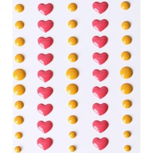 Enamel Dot Self Adhesive Sprinkles Enamel Dots Resin Sticker for Scrapbooking DIY Crafts Card Making Decoration W210