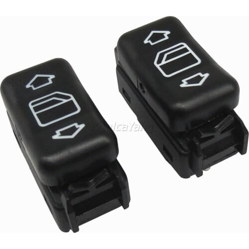 Left/Right Master Control Power Window Switch Regulator Button A1248204610 A1248204510 For Mercedes Benz E W124 W126 W201 W463