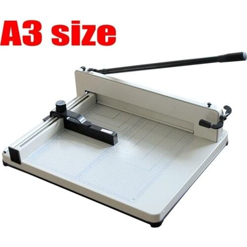2021 New Paper Cutter Guillotine A3 size Cutting Machine 40mm thickness + 2 extra blades+ 200pcs photo book mounting sheets