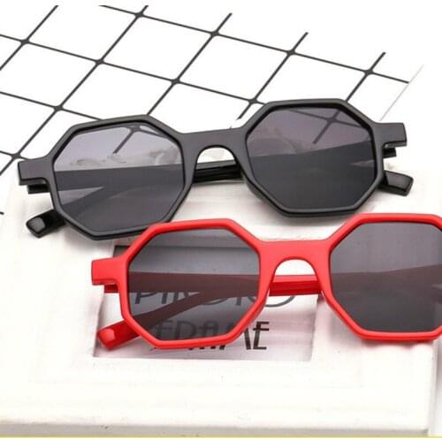 Sunglasses Women Men Sunglasses vintage 2020 New Brand Designer Irregular Sun Glasses Personality Polygon Eyewear UV400