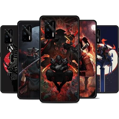 Japan Samurai Ninja For Realme 8 GT Neo Flash Edition Explorer Master Q3 Pro Narzo30 C21 C20 C11 C20A C21Y Phone Case