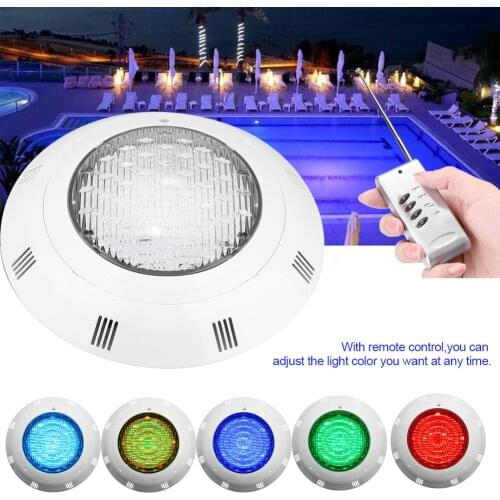 30W 300 LED Underwater Swimming Pool Bright Light IP68 Waterproof AC12V Multi-Color RGB Lights Lamps With Remote Control