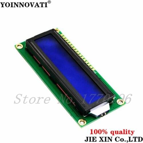 5pcs/lot LCD1602 1602 module Blue screen 16x2 Character LCD Display Module Best quality
