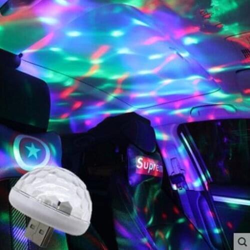 Car USB LED Light Mini Colorful Light Atmosphere Lamp for Jaguar XF XFL XE XJ XJL F-Pace F pace fpace X761 XJ6 XKR XK8 X320 X308