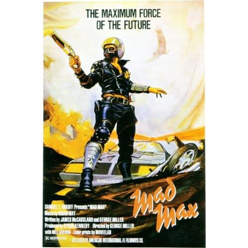 D0293 Mad Max Fury Road Movie Silk Fabric Poster Art Decor Indoor Painting Gift