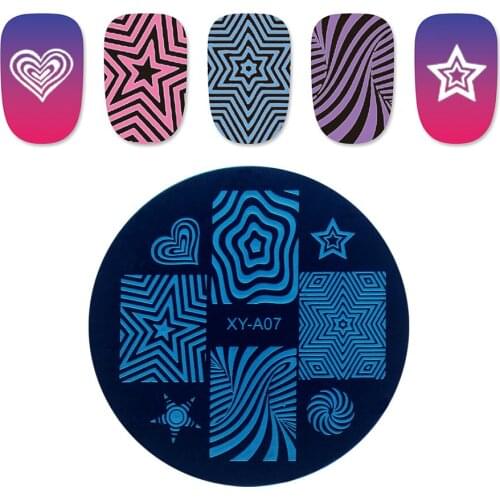 Kimcci Nail Art Stamping Template Dreamcather Flamingos Flower Lace Flower Fruit Stamp Plates Nail Mold Stencil Tools Manicure