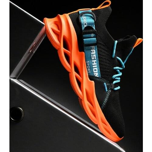 Women Men Sneakers Mesh Breathable Running Sport Shoes Unisex Light Soft Thick Sole Hole Fashion Couple Athletic Loafers Shoes