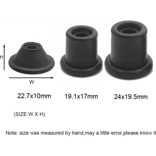 Motorcycle Scooter Brake Upper Pump Piston Dust Cover Rubber Disc Brake Pump Cover Waterproof