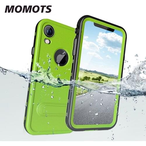 MOMOTS Diving Waterproof Case for iPhone X XS MAX XR Shockproof Case for iPhone 8 7 Plus Cover Underwater Case