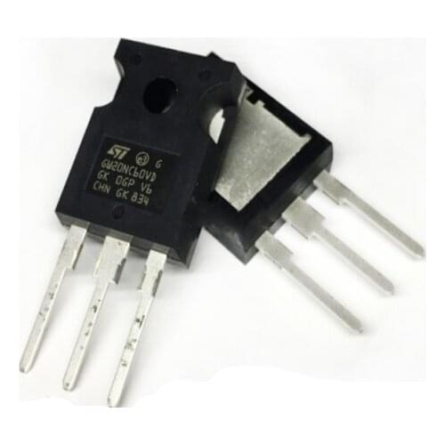 New original high quality transistor GW20NC60VD STGW20NC60VD TO-3P IGBT field effect tube 20A 600V