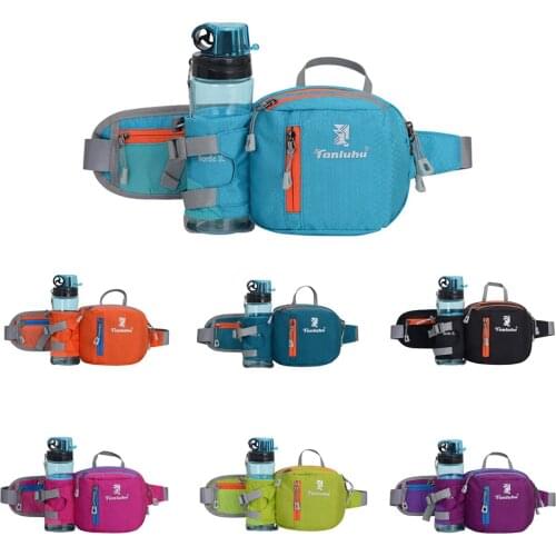 Portable Bike Riding Waist Bag Cycling Running Pocket Outdoor Sports Non-Slip Phone Belt Bags Fishing Hiking Water Bottle Pocket