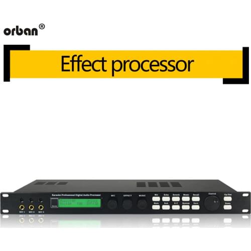 X5 Professional Pre-effects Anti-howling Processor Reverb Equalizer KTV Professional Effects