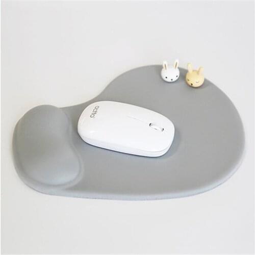 Silicone Soft Mouse Pad Game Mouse Pat With Wrist Rest Support Mat For Gaming Pc Laptop For Mac