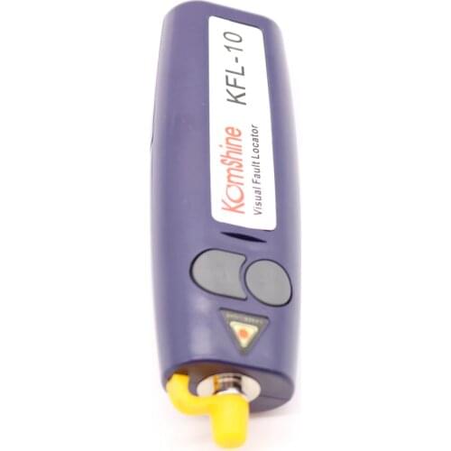 KFL-10 10mW VFL Optical Fiber Cable Tester Fiber Optic Visual Fault Locator 10Km Range 650+10nm Red