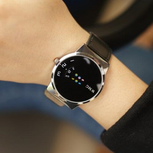 Ulzzang Ladies Watch With Leather Strap