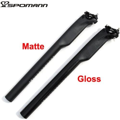 Carbon Fibre Bike Seatpost Mountain Road Cycling Bicycle Seatposts Breaking Wind Seat Post Mtb Bicicleta Parts 27.2 /30.8/31.6mm