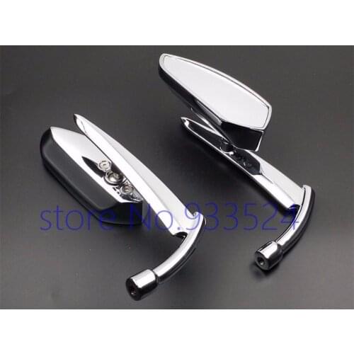 Custom Rear View Mirrors For Harley Sportster 1200 Iron 883 Nightster Roadster Dyna Electra Glide Softail